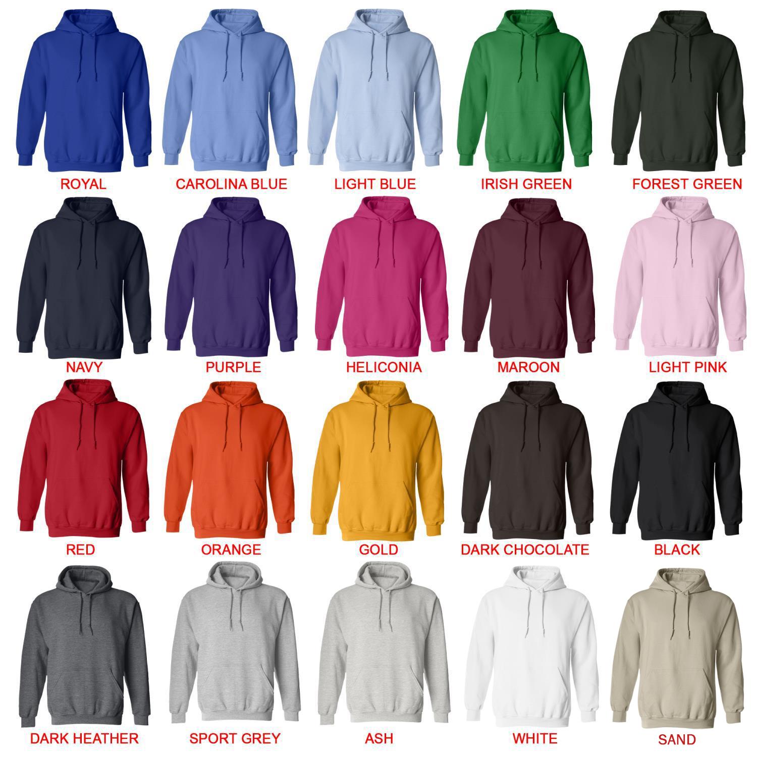 hoodie color chart - Fruits Basket Store