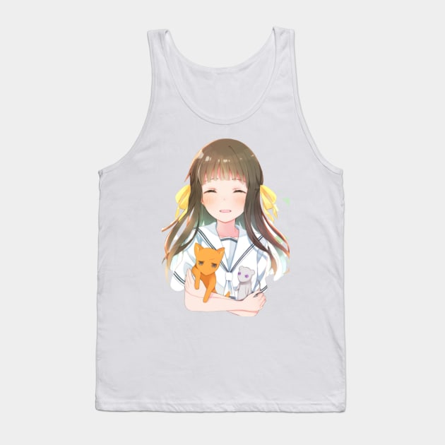Chart-topper Fruits Basket Tohru Tank Top - Image 5