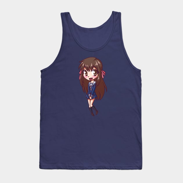 Tohru Honda Chibi Fruits Basket Tank Top - Image 2