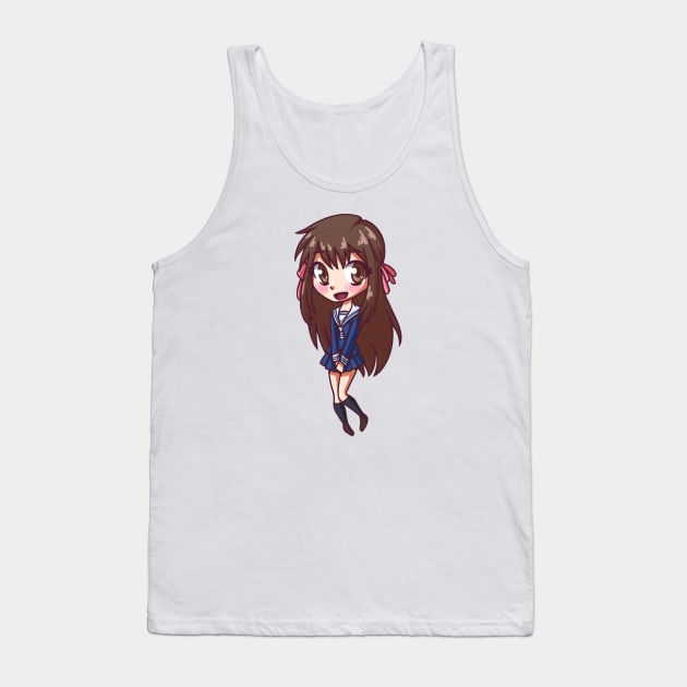 Tohru Honda Chibi Fruits Basket Tank Top - Image 5
