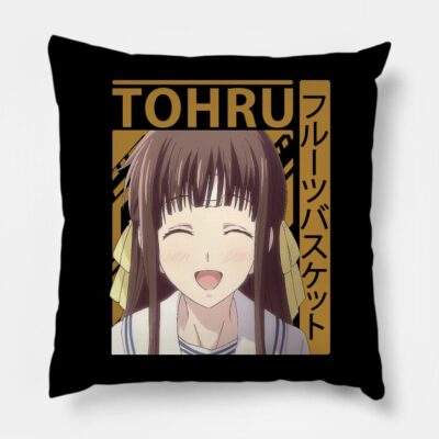 Must Try Tohru Fruits Basket Throw Pillow