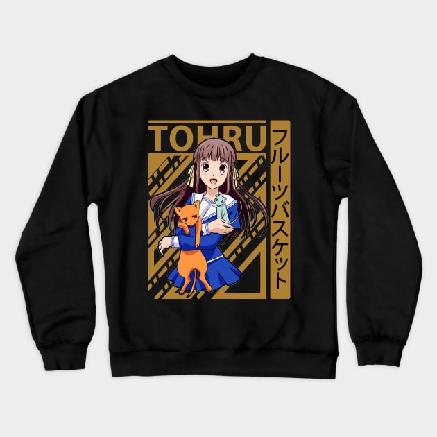 New Arrival Tohru Fruits Basket Crewneck Sweatshirt