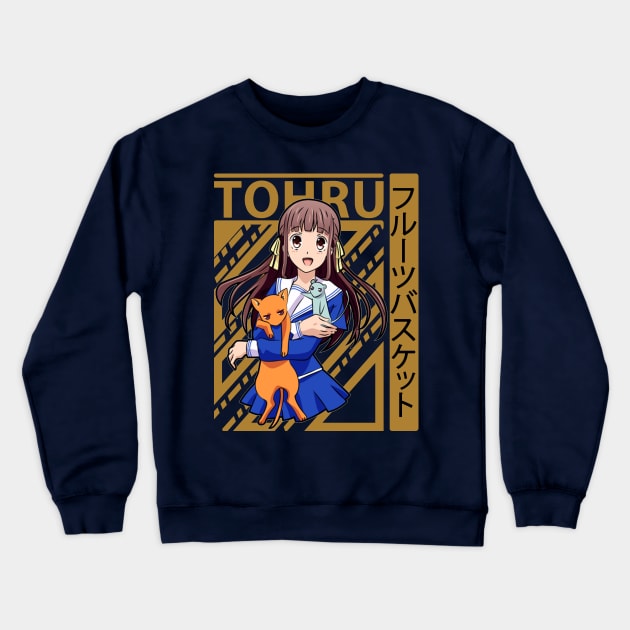 New Arrival Tohru Fruits Basket Crewneck Sweatshirt - Image 2