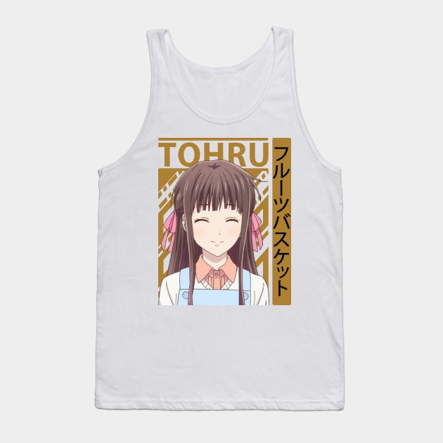 Tohru Fruits Basket Chart-topper Style 2 Tank Top - Image 5