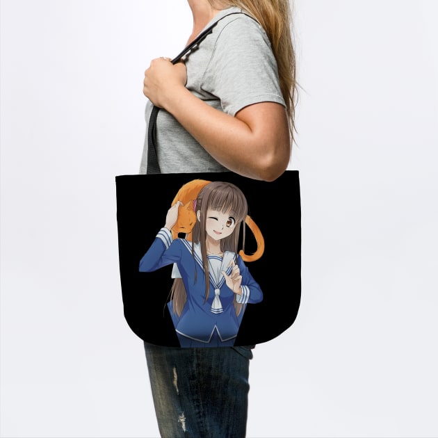 Tohru Honda Cute Fruits Basket Tote - Image 2