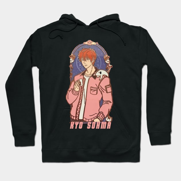 Kyo Sohma Art Anime Fruits Basket Hoodie
