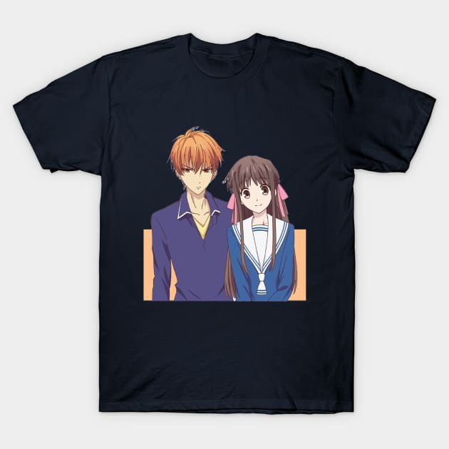 Kyo And Tohru Fruit Basket Trending T-shirt - Image 2