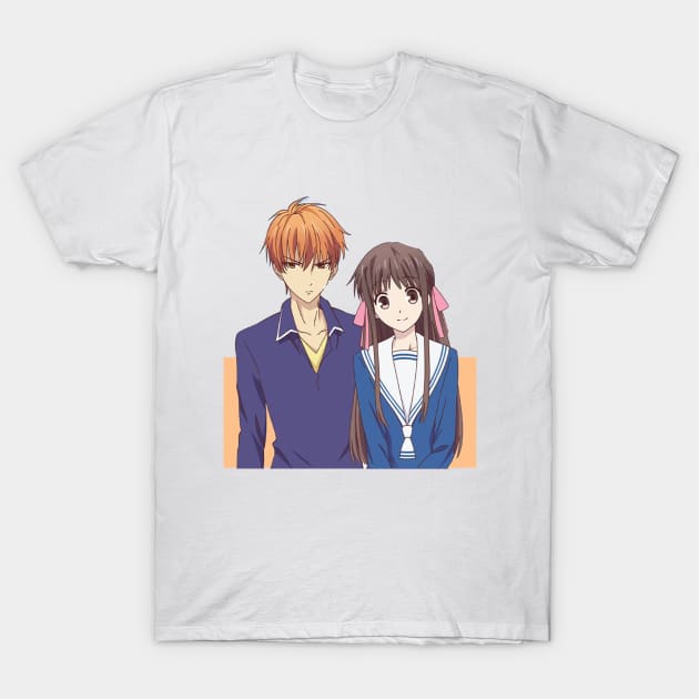 Kyo And Tohru Fruit Basket Trending T-shirt - Image 6