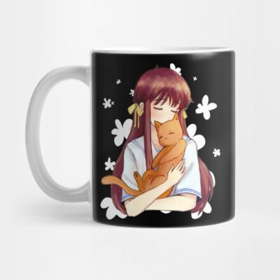 Cute Tohru White Flowers Fruits Basket Mug