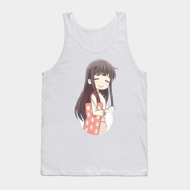 Funny Tohru Manga Fruits Basket Tank Top