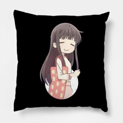 Funny Tohru Manga Fruits Basket Throw Pillow
