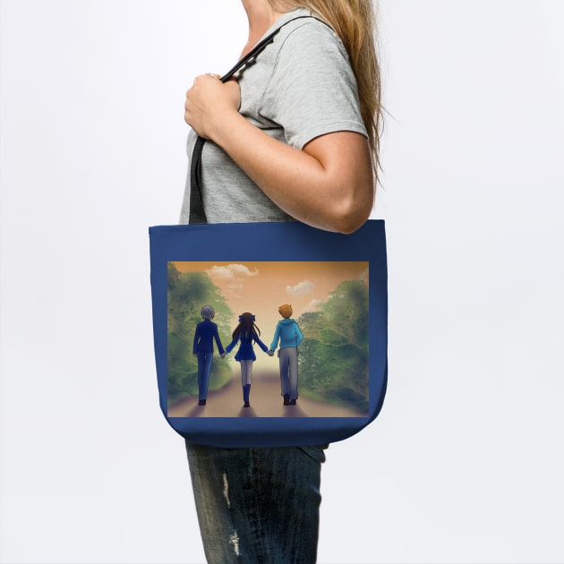 Lets Stay Together Always Fruits Basket Tote - Image 2