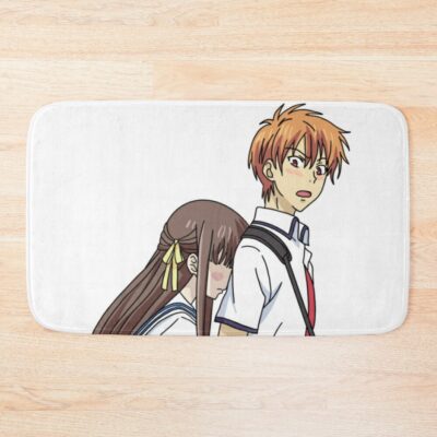 Kyo And Sick Tohru - Fruits Basket Bath Mat