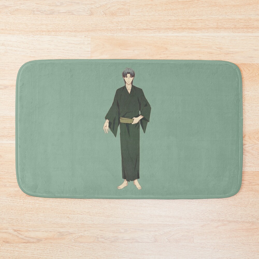 Fruits Basket Shigure Sohma Bath Mat