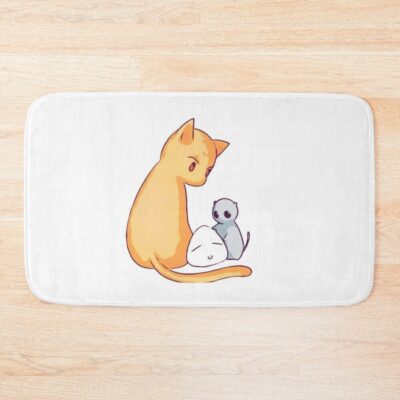 Fruits Basket - Kyo, Tohru And Yuki Bath Mat